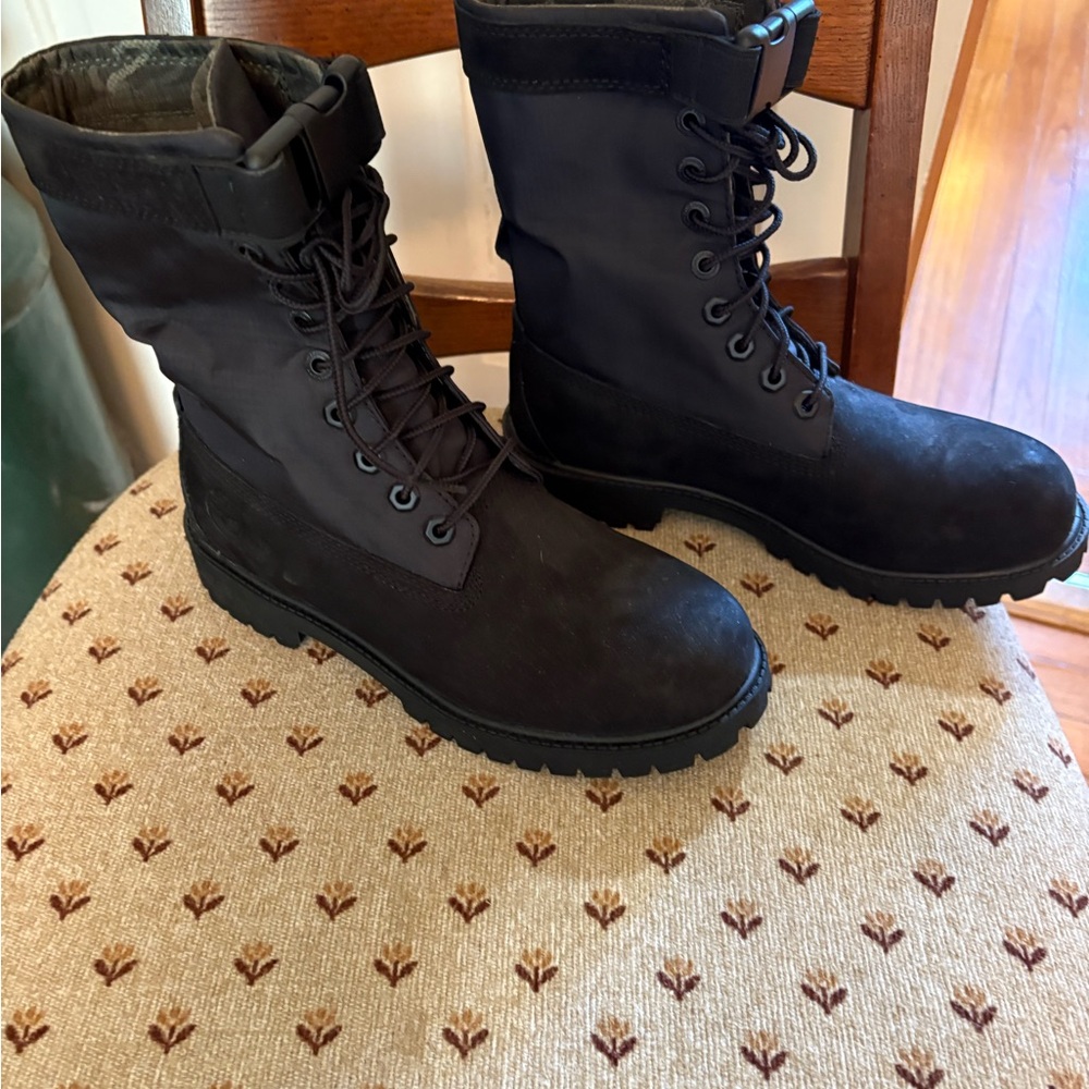 Women’s black Timberland boots